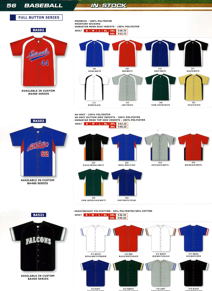 Baseball \u0026 Softball Jerseys | Regal 